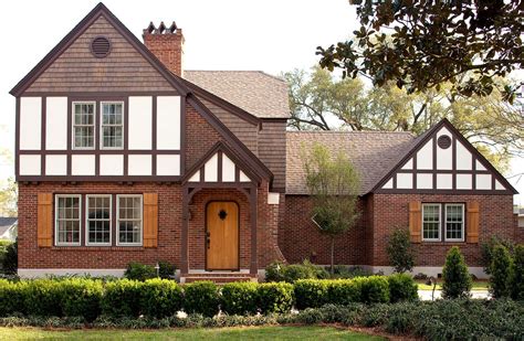 mock tudor house renovation|tudor colonial style home.